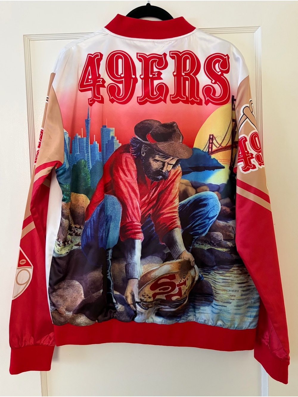 San Francisco 49ers Gold Miner Fanamation Jacket